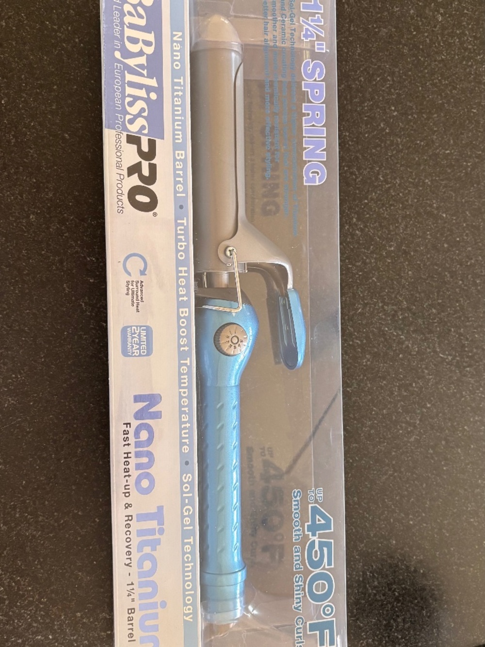 Brand New Babyliss 1 1/4” Nano Titanium Barrel